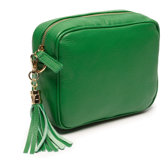 Elie Beaumont Emerald Leather Bag