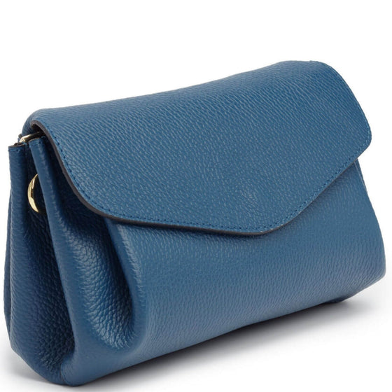 Elie Beaumont Envelope Leather Bag - Oxford Blue