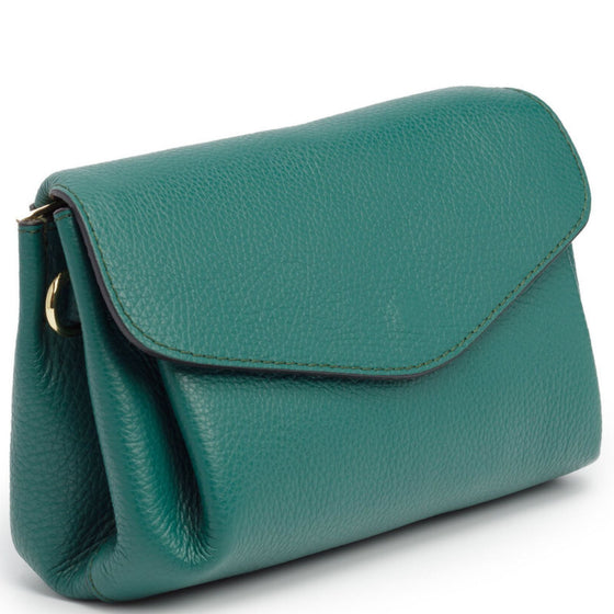 Elie Beaumont Envelope Leather Bag - Peacock Green