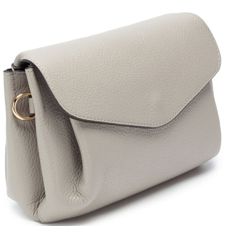 Elie Beaumont Envelope Leather Bag - Stone