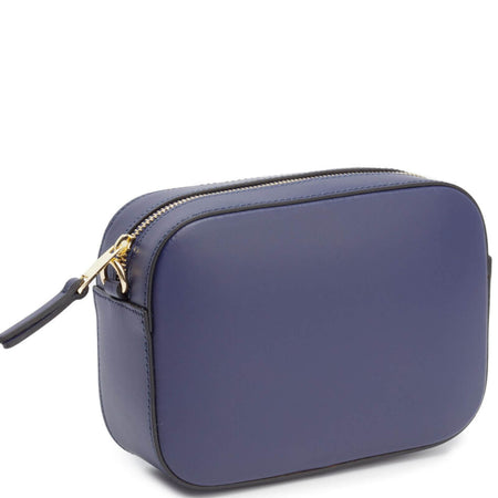 Elie Beaumont Form Smooth Leather Bag - Navy