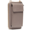 Elie Beaumont Grey Leather Phonebag