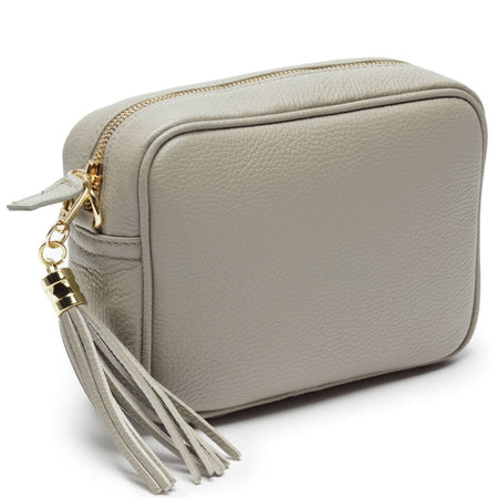 Elie Beaumont Light Sage Leather Bag