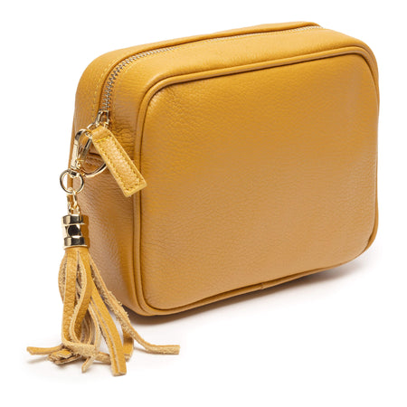 Elie Beaumont Mustard Leather Bag