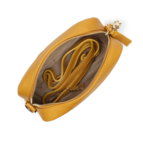 Elie Beaumont Mustard Leather Bag