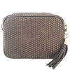 Elie Beaumont Taupe Woven Bag