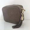 Elie Beaumont Taupe Woven Bag