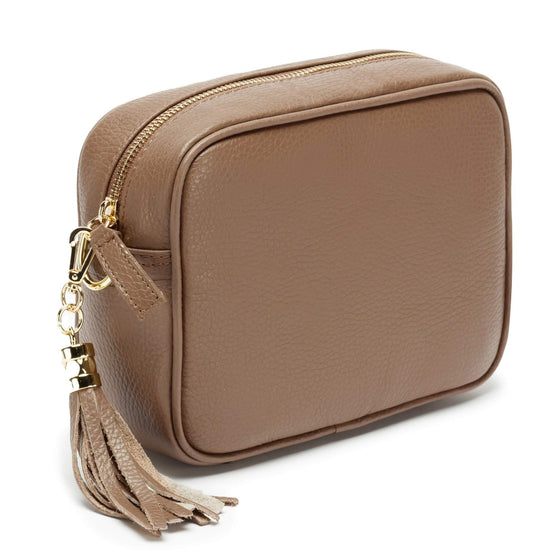 Elie Beaumont Taupe Leather Bag