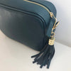 Elie Beaumont Turquoise Leather Bag