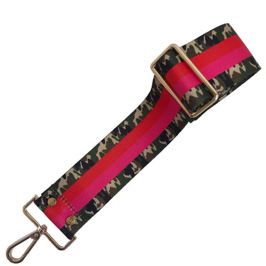 Elie Beaumont Bag Strap - Army Stripes