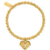 ChloBo Heavenly Heart Bracelet - Gold