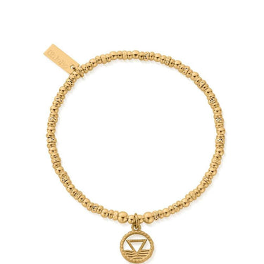 ChloBo Water Sparkle Disc Bracelet - Gold GBSD3115