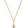 ChloBo Earth Link Necklace - Gold GNLC3113