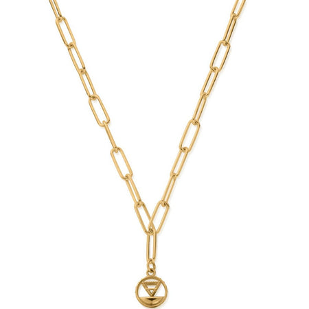 ChloBo Earth Link Chain Necklace - Gold