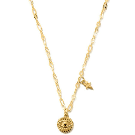 ChloBo Evil Eye Necklace - Gold