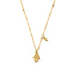 ChloBo Hamsa Hand Necklace - Gold