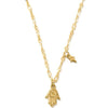 ChloBo Hamsa Hand Necklace - Gold