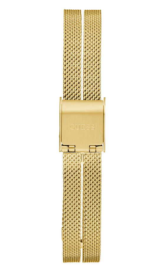 Guess Array Gold Mesh Watch