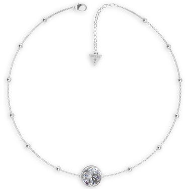 Guess 4G Logo Boule Silver Necklace