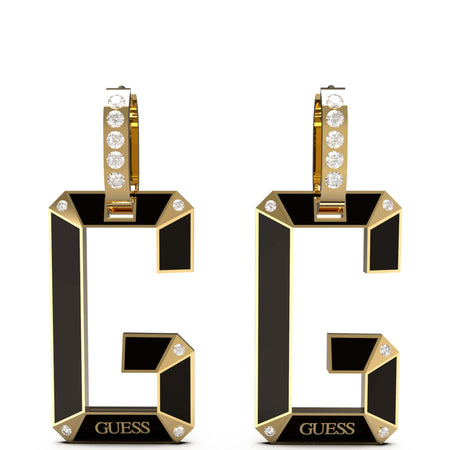 Guess Black G Shades Earrings