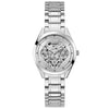 Guess Clear Cut Silver Watch