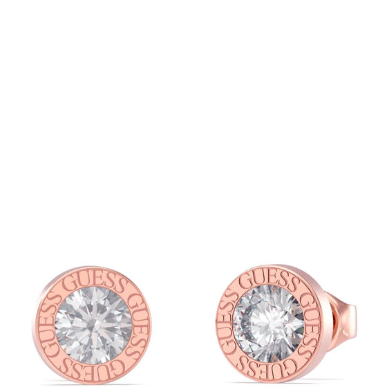 Guess Colour My Day Rose Gold Stud Earrings