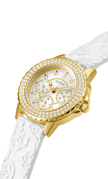 Guess Crown Jewel Gold Watch