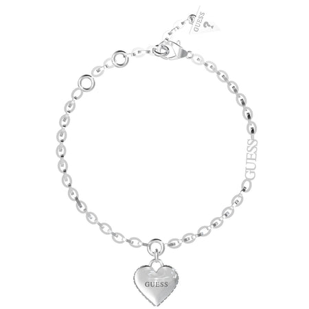 Guess Falling In Love Silver Bracelet