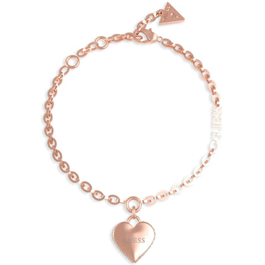 Guess Falling In Love Rose Gold Bracelet