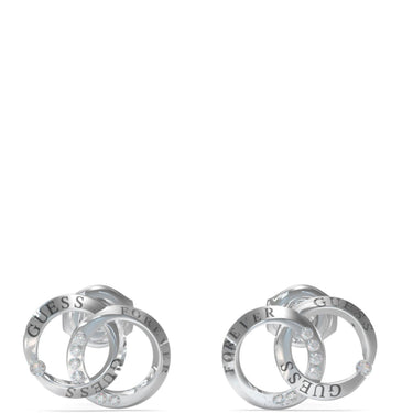Guess Forever Links Silver Stud Earrings