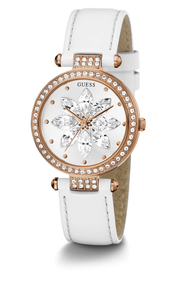 Guess Full Bloom Rose Gold Watch