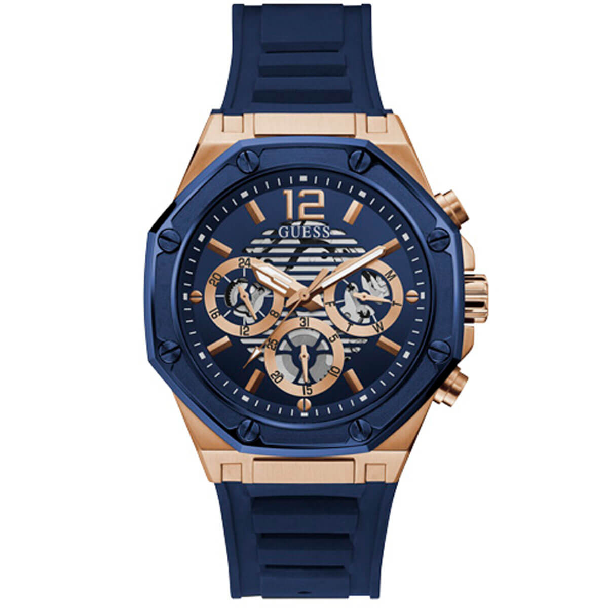 Guess rose discount gold watch men