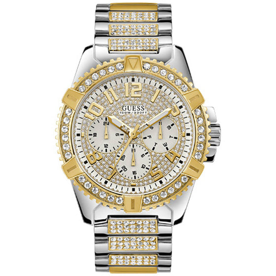 Guess Gents Sports Gold & Silver Watch