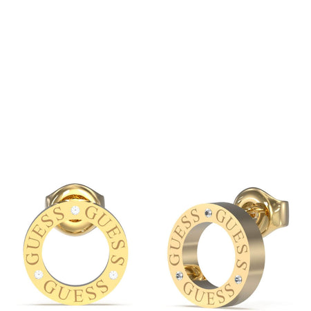 Guess Gold Circle Lights Earrings