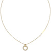 Guess Gold Circle Lights Necklace