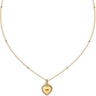 Guess Gold Fine Heart Necklace