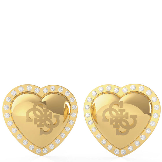 Guess Gold That's Amore Earrings