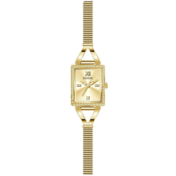 Guess Grace Gold Skinny Mesh Watch