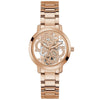 Guess Quattro Rose Gold Watch