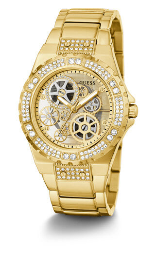 Guess Reveal Gold Watch