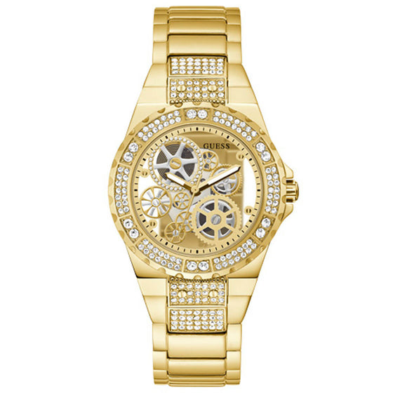 Guess Reveal Gold Watch