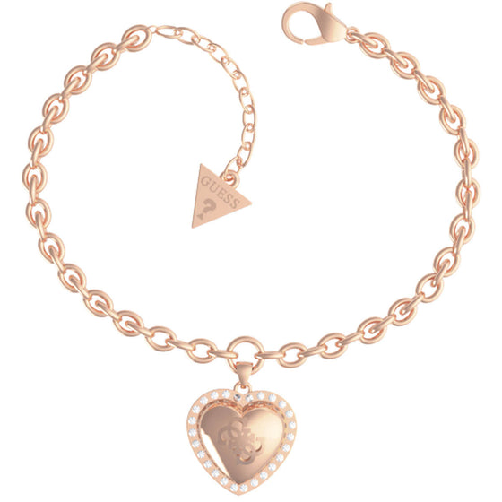 Guess Rose Gold That's Amore Bracelet