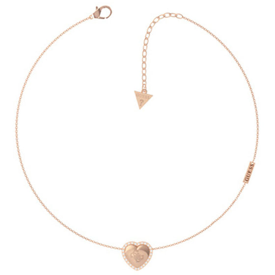 Guess Rose Gold That's Amore Necklace