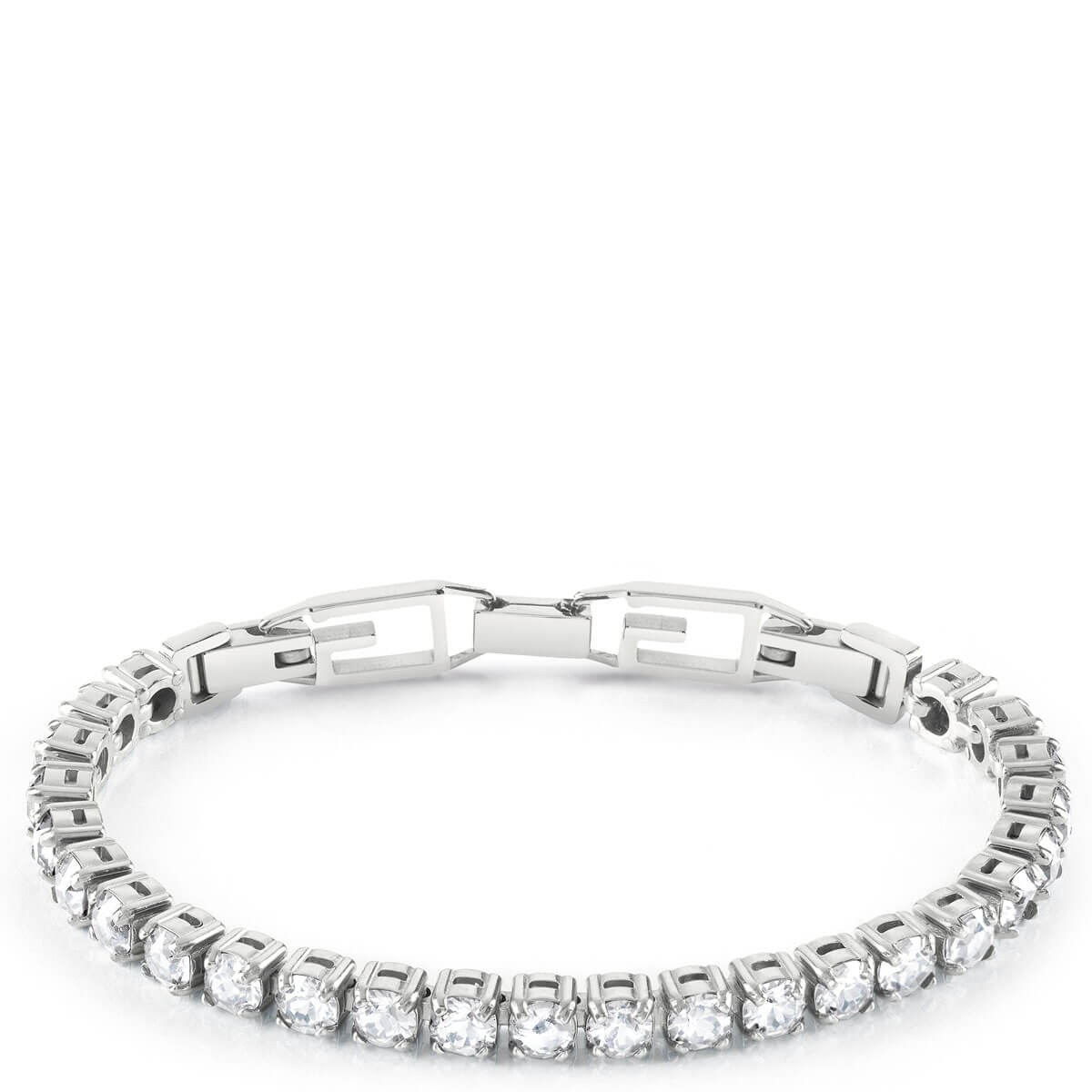 GUESS Love Me Tender Pave Heart Paperlink Bracelet S Silver | Buy bags,  purses & accessories online | modeherz