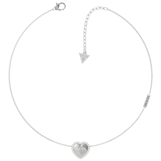 Guess Silver That's Amore Necklace