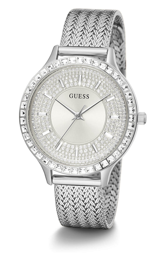 Guess Soiree Silver Watch