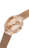 Guess Tapestry Rose Gold Watch