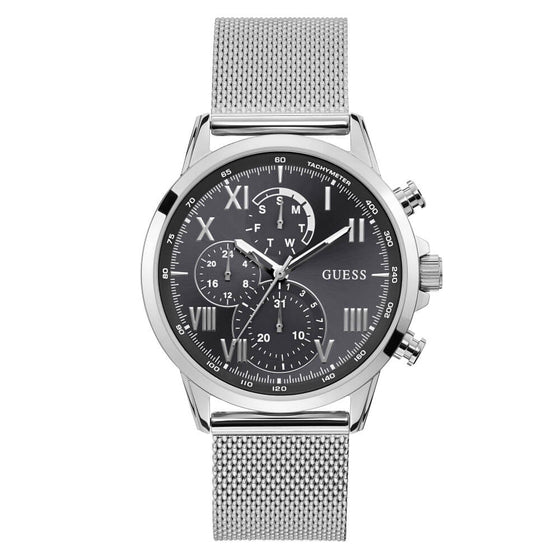 Guess Gents Porter Silver Watch