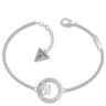 Guess All Around You Silver Bracelet ubb20131