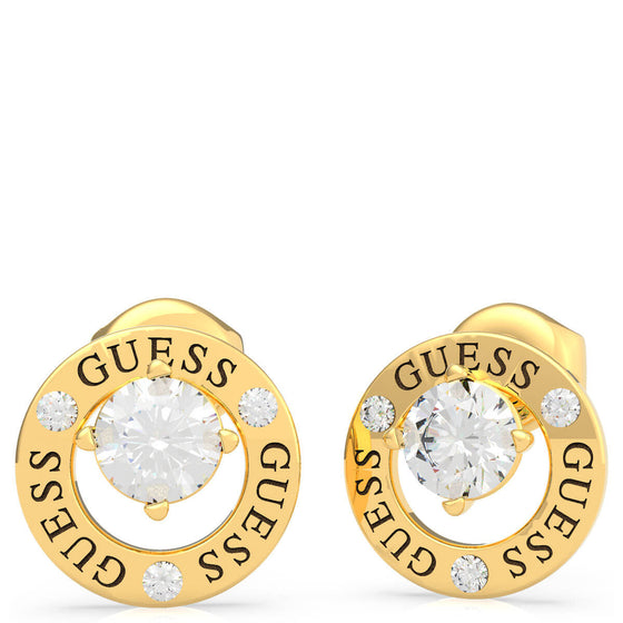 Guess All Around You Gold Earrings UBE20135 